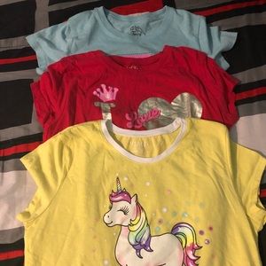 3 little girl shirts